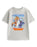Masters of the Universe Lightning Unisex Kids Grey Short Sleeved T-Shirt