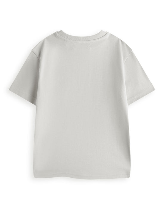 Masters of the Universe Lightning Unisex Kids Grey Short Sleeved T-Shirt