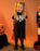 Show Me The Merch Skeleton Girls Black 1 Piece Costume