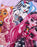 Monster High Multi Character Boys Multicoloured Multi-Pack of 3 Short-Sleeved T-Shirts