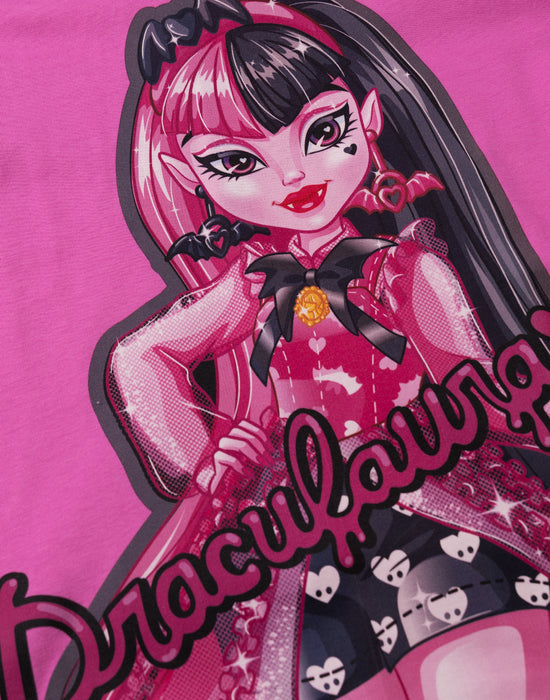 Monster High Multi Character Boys Multicoloured Multi-Pack of 3 Short-Sleeved T-Shirts