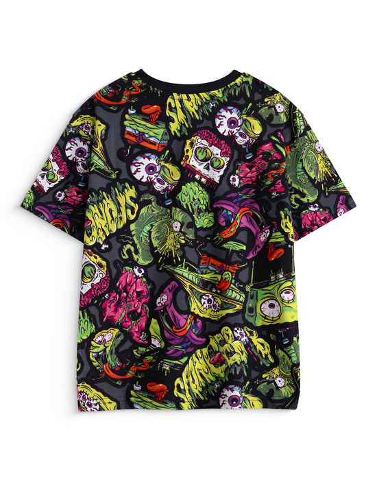 SpongeBob SquarePants Slime Boys Multicoloured Short Sleeved T-Shirt