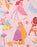 Disney Princess Girls Multicoloured Short Sleeved T-Shirt
