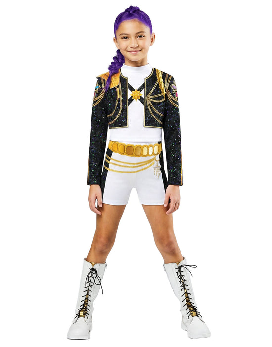KPop Demon Hunters Rumi Golden Girls Multicoloured 2 Piece Costume