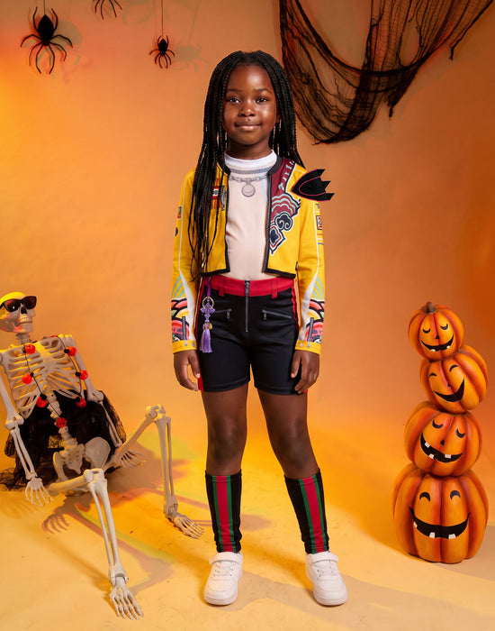 KPop Demon Hunters Rumi Girls Multicoloured 2 Piece Costume