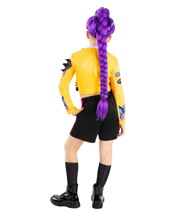 KPop Demon Hunters Rumi Girls Multicoloured 2 Piece Costume