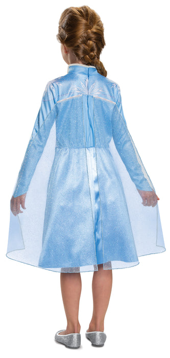 Disney Frozen Elsa Girls Blue 2 Piece Costume