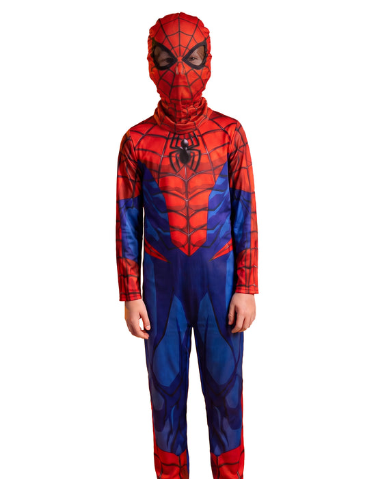 Spiderman Core Costume Unisex Kids Multicoloured 2 Piece Costume