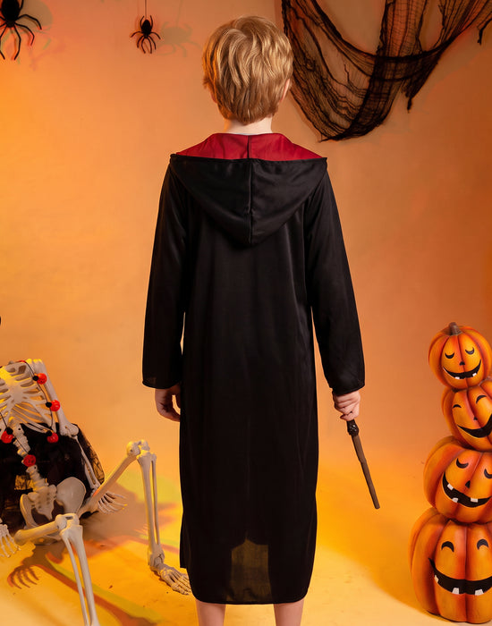 Harry Potter Core Costume Unisex Kids Black 3 Piece Costume