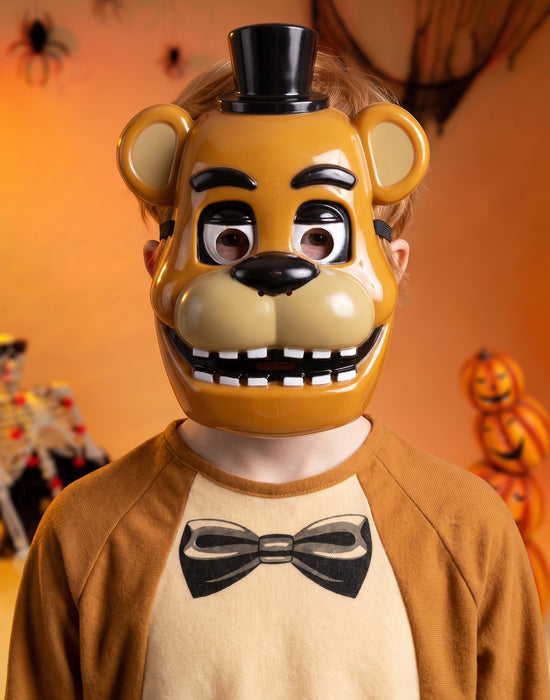 Five Nights At Freddy's Freddy Core Unisex Kids Brown 2 Piece Costume