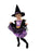 Peppa Pig Witch Girls Black 2 Piece Costume