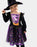 Peppa Pig Witch Girls Black 2 Piece Costume