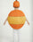 Mr. Men Happy Pumpkin Unisex Kids Orange 2 Piece Costume