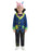 Peppa Pig Frankenstein George Boys Black 3 Piece Costume