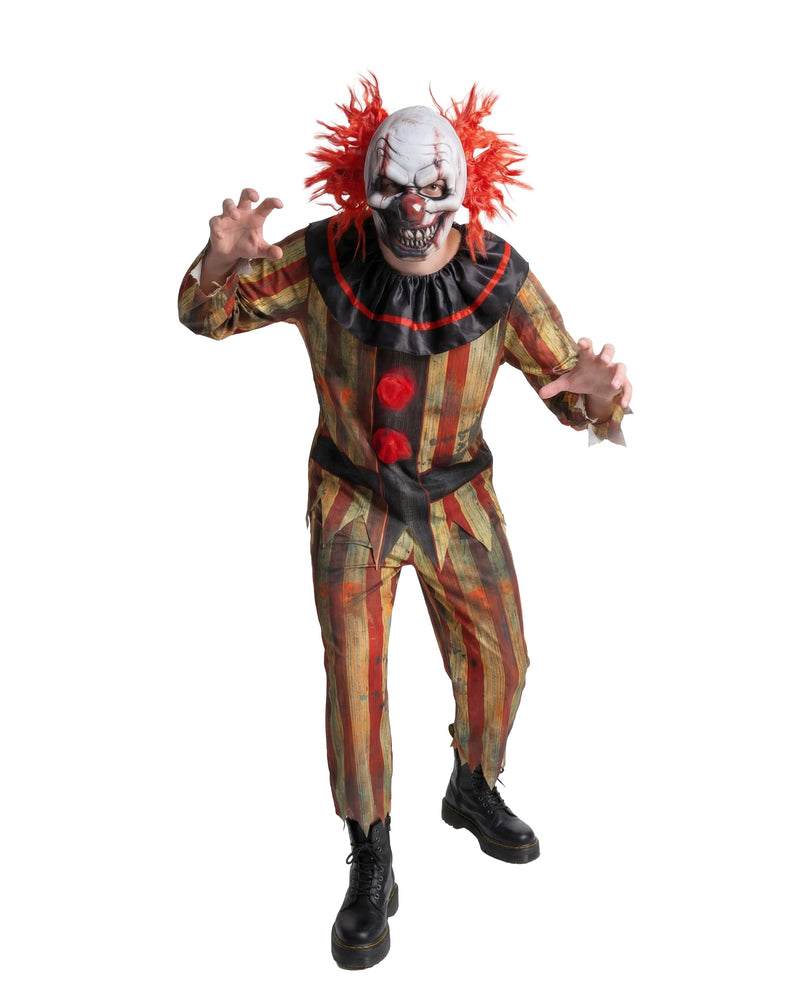 Blues Group Clown Boys Red 2 Piece Costume