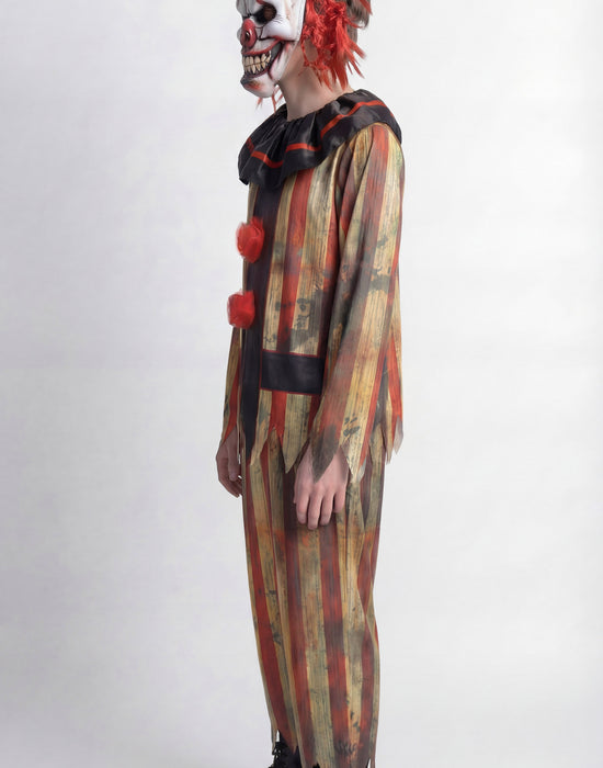 Blues Group Clown Boys Red 2 Piece Costume