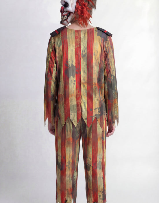 Blues Group Clown Boys Red 2 Piece Costume