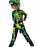 Blues Group Skeleton Dinosaur Boys Green 3 Piece Costume
