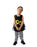 Blues Group Spider Unisex Kids Black 2 Piece Costume