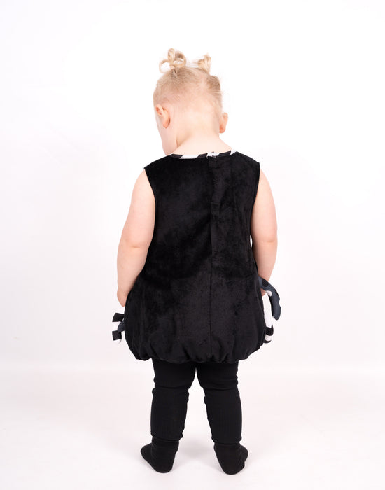 Blues Group Spider Unisex Kids Black 2 Piece Costume