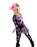 Blues Group Skeleton Girls Pink 3 Piece Costume
