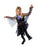 Blues Group Spider Girls Black 2 Piece Costume