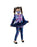 Blues Group Skeleton Girls Multicoloured 2 Piece Costume