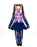 Blues Group Skeleton Girls Multicoloured 2 Piece Costume