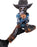Blues Group Zombie Cowboy Boys Grey 2 Piece Costume