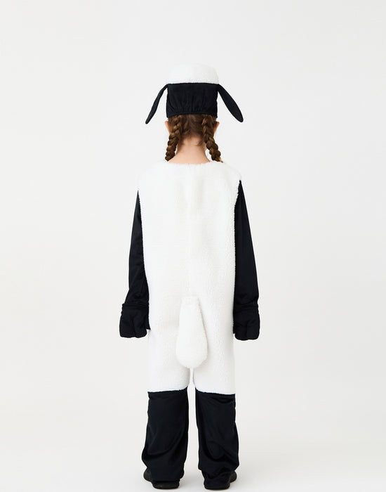 Wallace & Gromit Shaun Unisex Kids Brown 2 Piece Costume