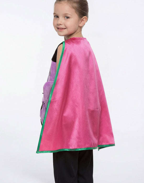 Sesame Street The Count Unisex Kids Purple 2 Piece Costume