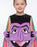 Sesame Street The Count Unisex Kids Purple 2 Piece Costume