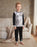 Newcastle United Badge Boys Black Long Sleeve Long Leg Pyjama Set