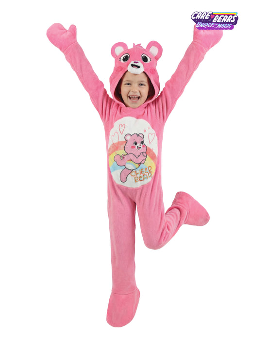 Care Bears Cheer Girls Pink 2 Piece Costume