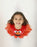 Sesame Street Elmo Girls Red 2 Piece Costume