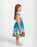 Mr. Men Little Miss Girls Blue 2 Piece Costume