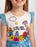 Mr. Men Little Miss Girls Blue 2 Piece Costume