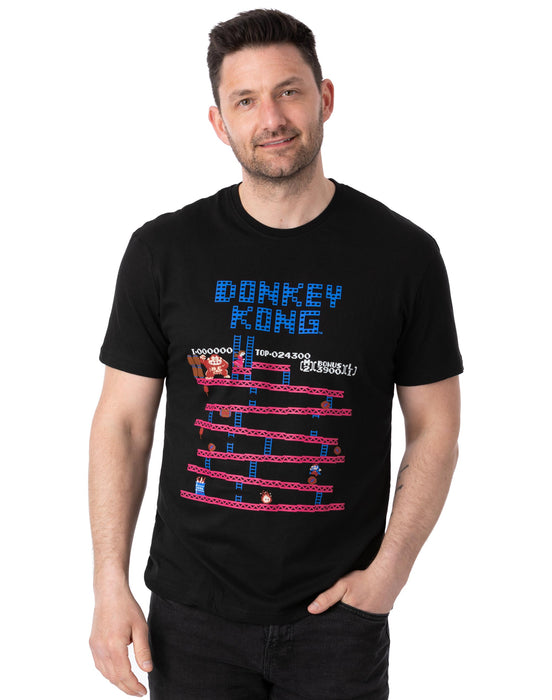 Super Mario Retro Gaming Donkey Kong Men's T-Shirt