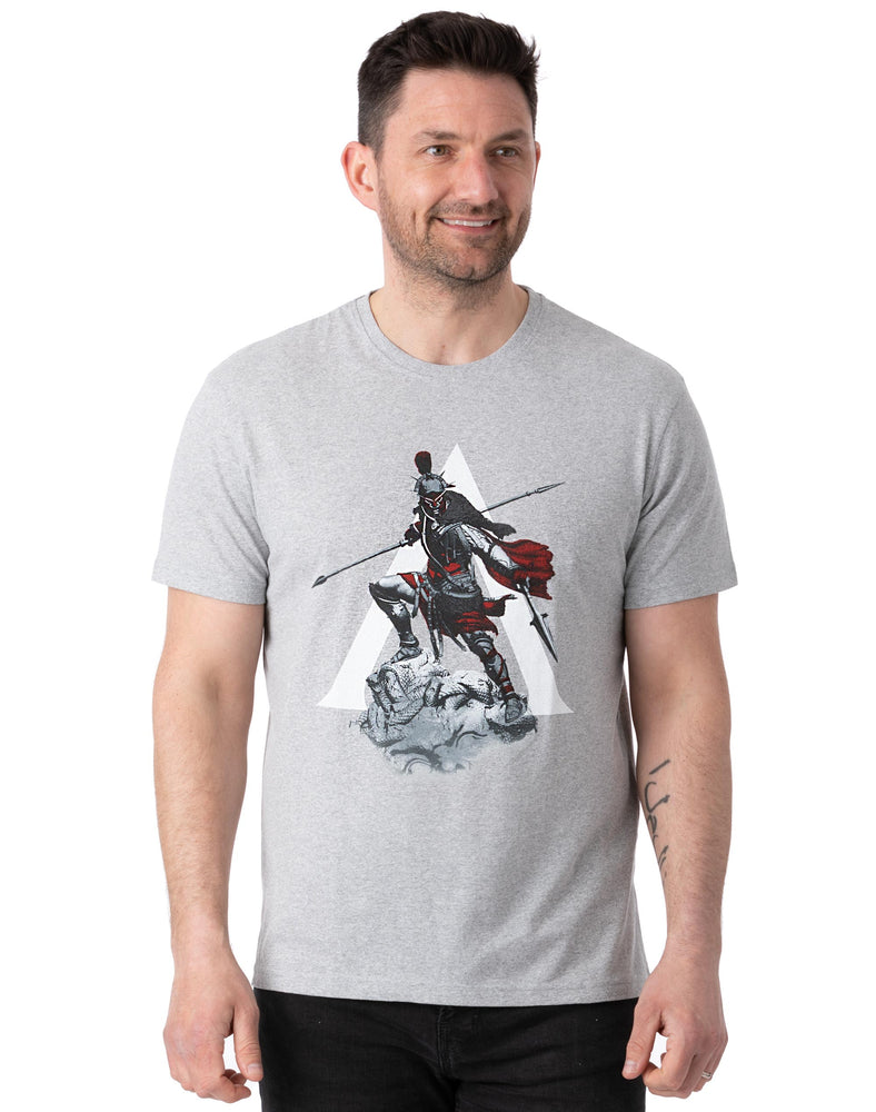Assassins Creed Odyssey T-Shirt Knight Character Gaming Short Sleeve Top