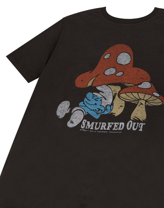The Smurfs Unisex Black Short Sleeved T-Shirt