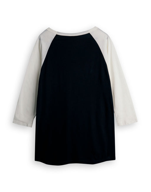 Kiss Unisex Black Raglan Short Sleeved T-Shirt