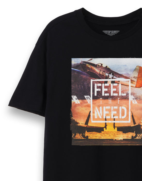 Top Gun 'Feel The Need' Mens T-Shirt