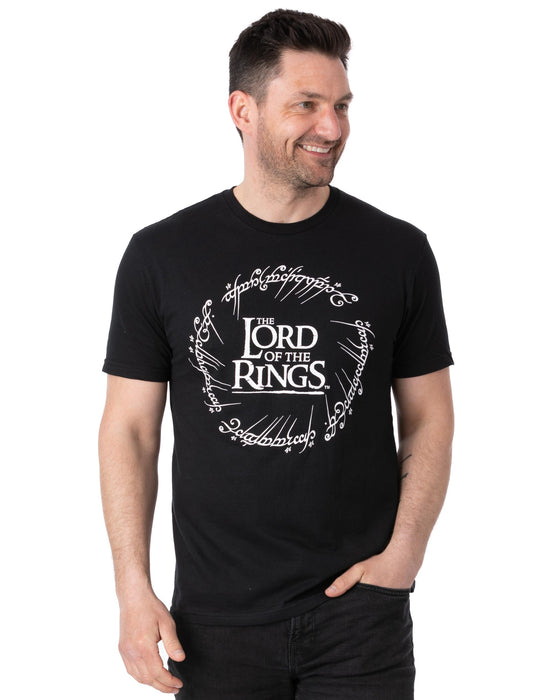 Lord Of The Rings Logo Mens T Shirt