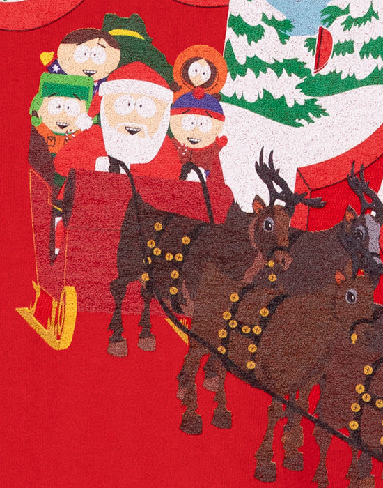 South Park Season Greetings Mens Red T-Shirt