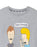 Beavis & Butthead Men's Grey Marl T-Shirt