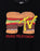 MTV Burger Mens Black Short Sleeved T-Shirt