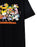 Nickelodeon Classic Group Adults Black Short Sleeved T-Shirt