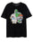Rugrats Nickelodeon Dino Chase Men's Black Short-Sleeved T-Shirt