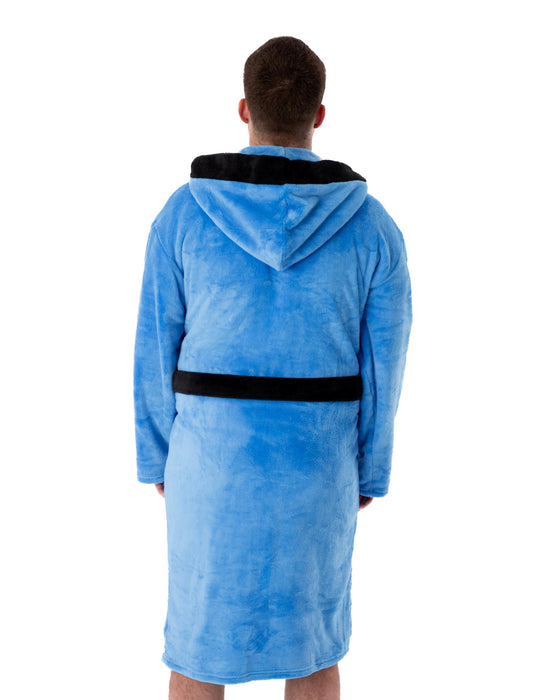 Star Trek Spock Blue Men's Dressing Gown