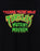 Teenage Mutant Ninja Turtles Mutant Mayhem Logo Mens Black Short Sleeved T-Shirt